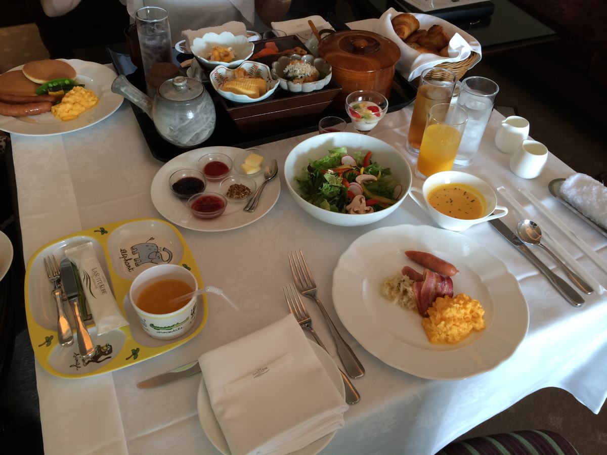 ラ・スイート神戸の朝食