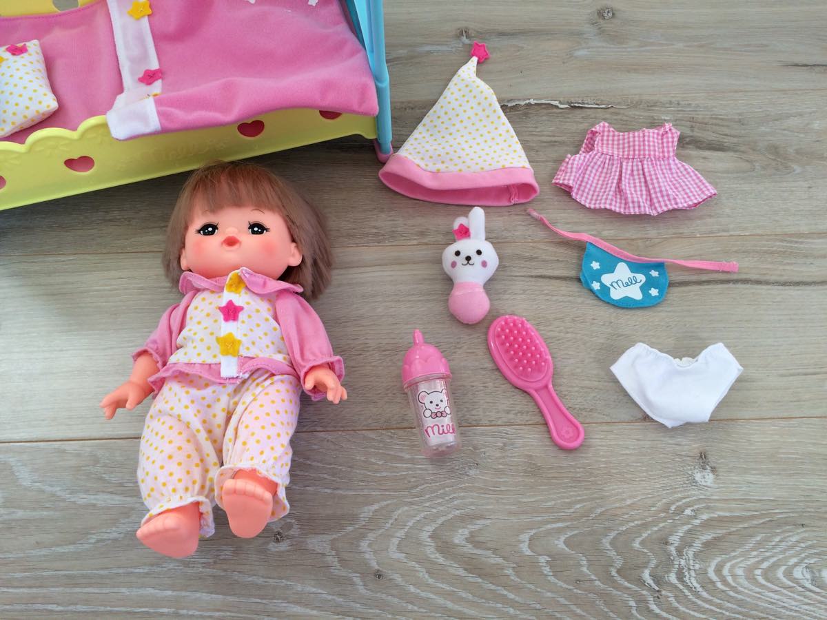 子供の人形遊びの入門にオススメ。2歳前の娘に「メルちゃん入門セット」を買いました。 | Cross Mode Life
