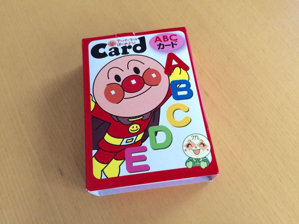 子供の知育にアンパンマン英語カードを買いました Cross Mode Life