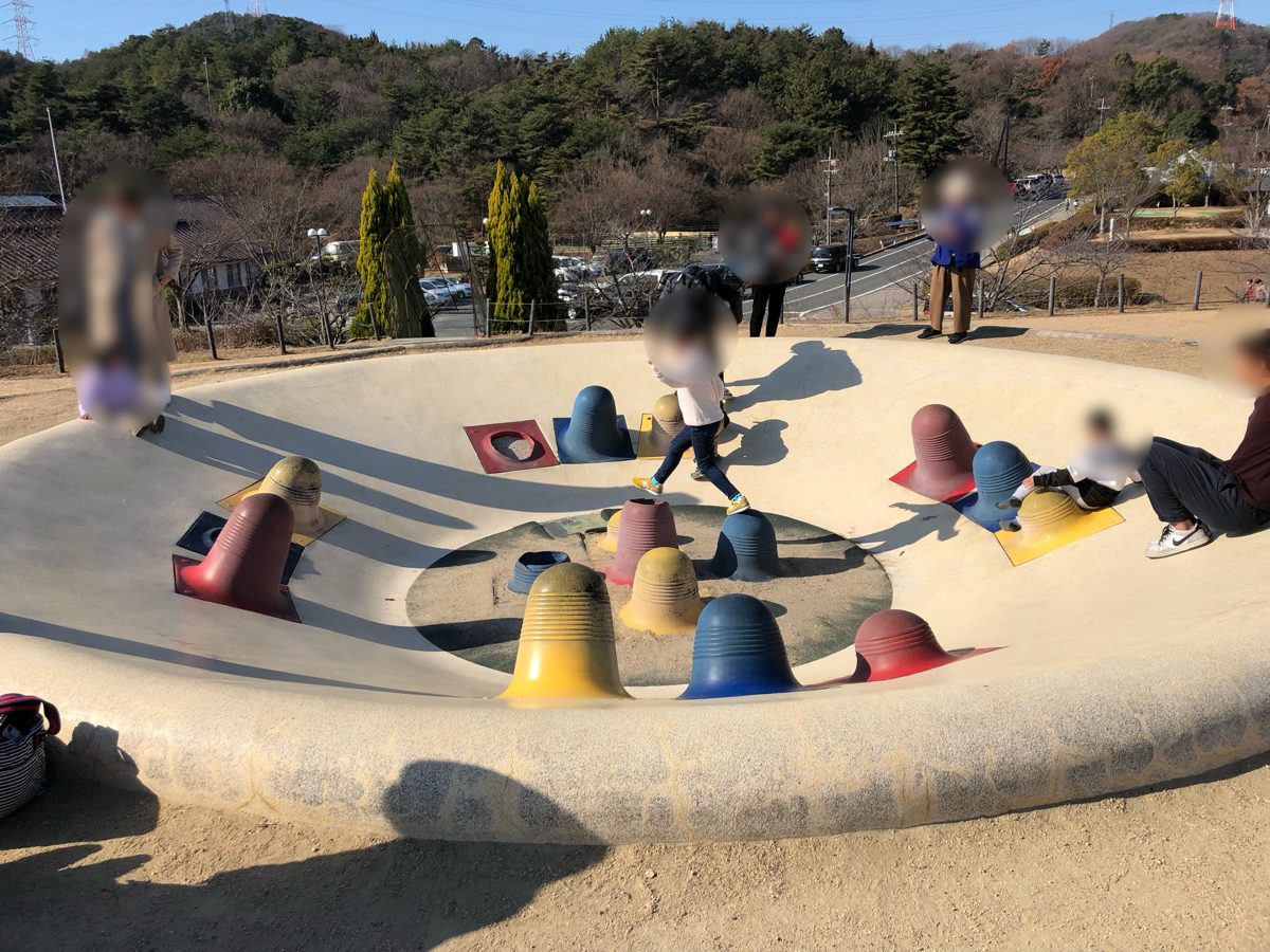【岡山子供の遊び場】玉野深山公園（みやま公園）の新設された遊具で遊んできた。
